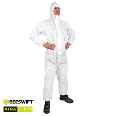 Beeswift Vira-Chem Disposable Laminated Coverall Type 5/6