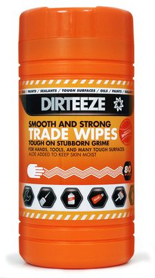 Dirteeze Smooth and Strond Trade Wipes