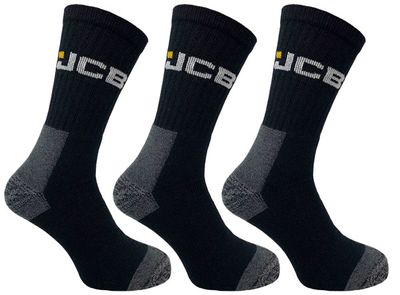 JCB Workwear Work Socks With Added Elastane