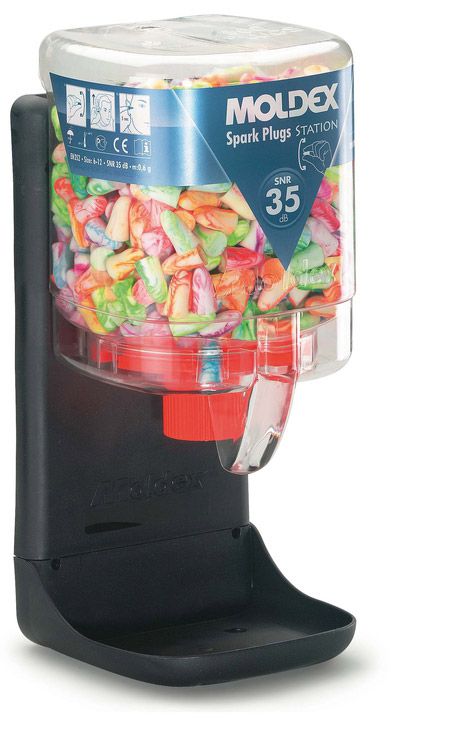 Moldex 7825 Spark-Plug Small Ear Plugs Dispenser