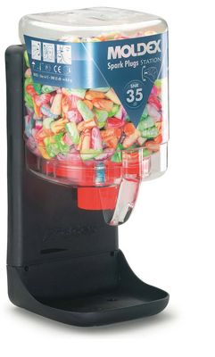 Moldex 7825 Spark-Plug Small Ear Plugs Dispenser