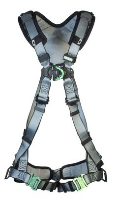 MSA XL V-Fit Back/Chest D-Ring Bayonet Harness
