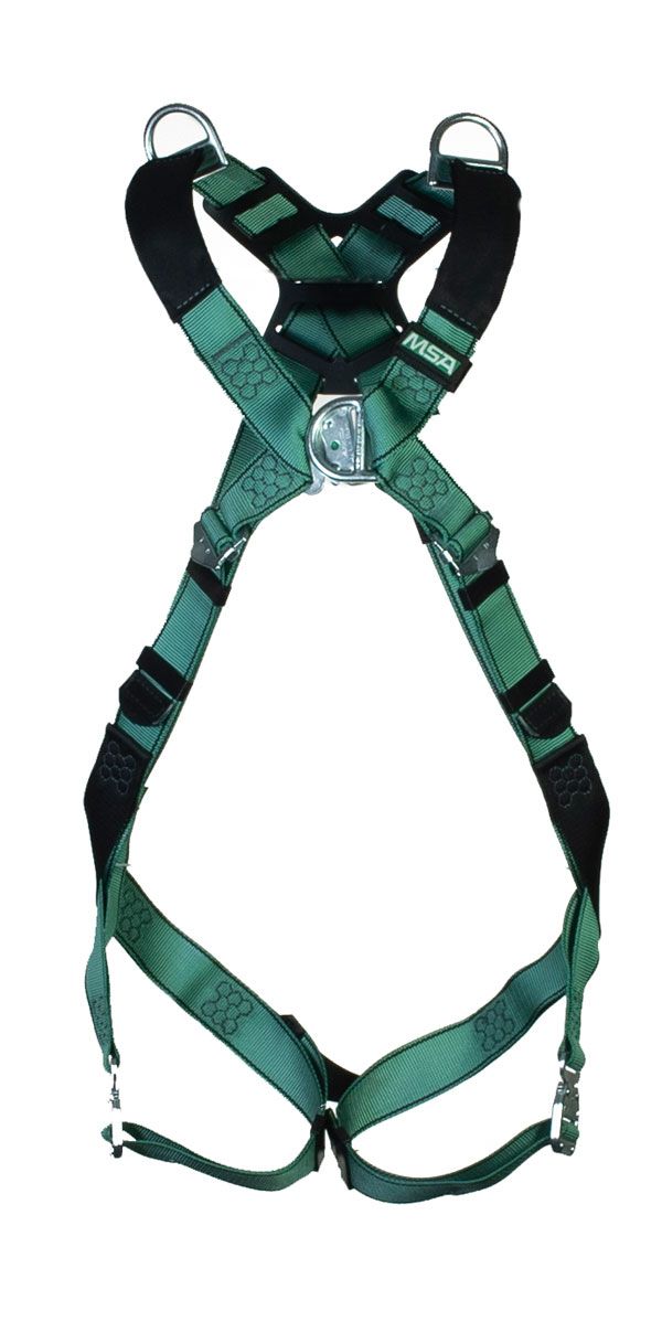 MSA XL V-Form Back/Chest/Shoulder D-Ring Bayonet Harness