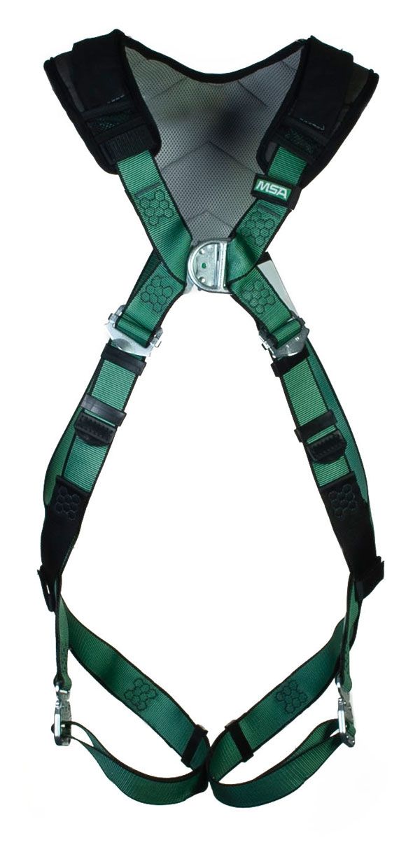 MSA Standard V-Form Back/Chest D-Ring Bayonet Harness