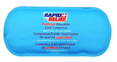 Rapid Relief Premium Reusable Cold Compress 5&quot;X 11&quot;