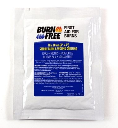 Burn Free Burns Dressing 10 X 10CM