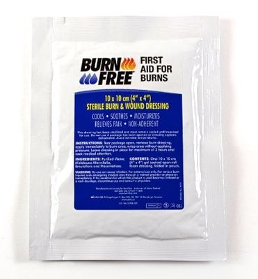 Burn Free Burns Dressing 10 X 10CM