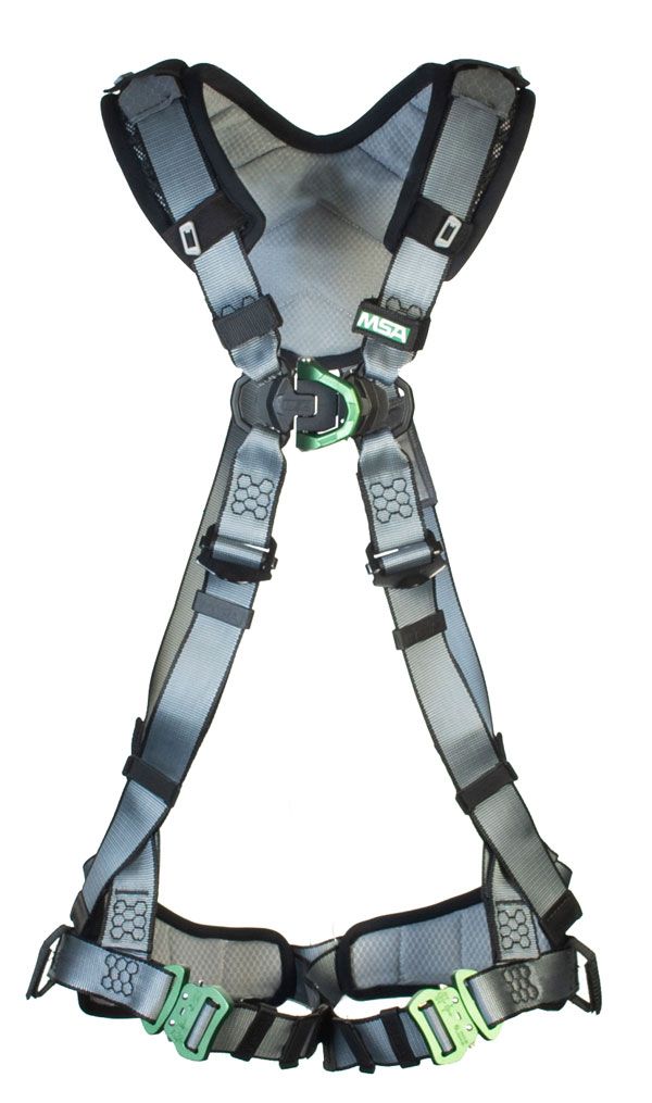 MSA Standard V-Fit Back/Chest D-Ring Bayonet Harness