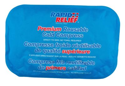 Rapid Relief Premium Reusable Cold Compress 8&quot;X 12&quot;