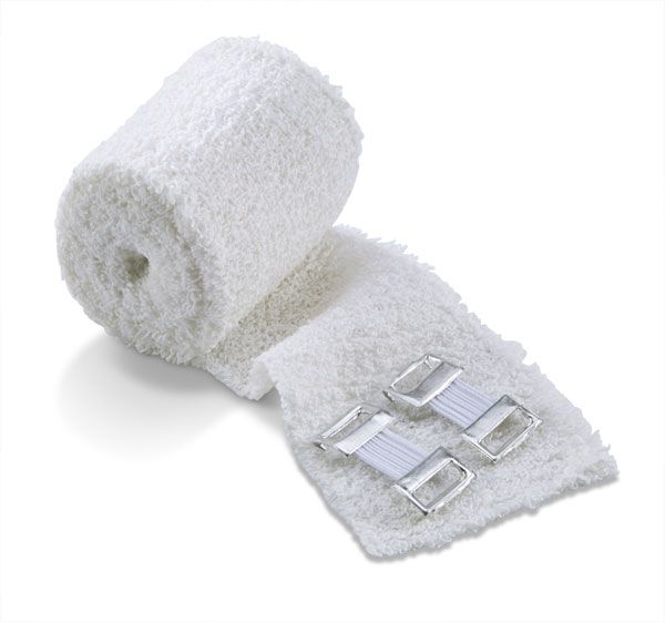 Click Medical Crepe Bandage 5CM X 4.5M Pack 10