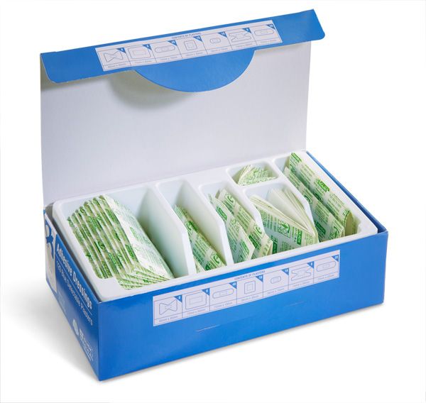 Click Medical Detectable Plasters 120 Assorted