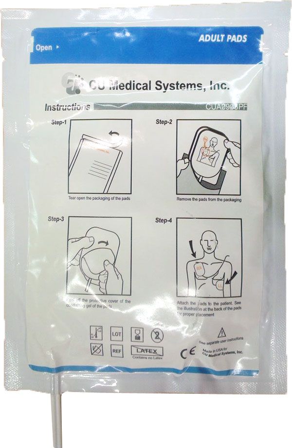 CU Medical NF1200 IPad Replacement Adult Electrode Pads (1 Pair)
