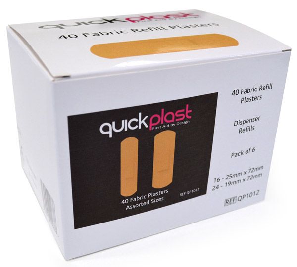 Quickplast Fabric Plasters 6 X 40