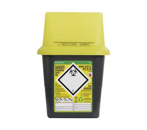 Sharpsafe Sharps Bin 4LTR