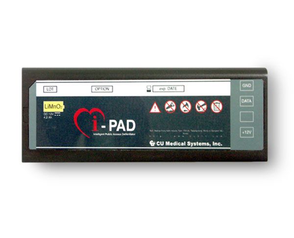 CU Medical NF 1200 Replacement iPAD Defibrillator Battery