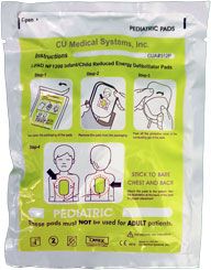 CU Medical NF1200 IPad Replacement Child Electrode Pads (1 Pair)