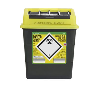 Sharpsafe Sharps Bin 13LTR