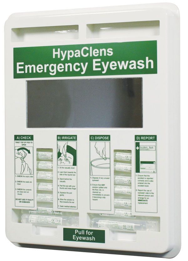 Hypaclens 20ML Eyewash Dispenser (Inc 20 Pods)