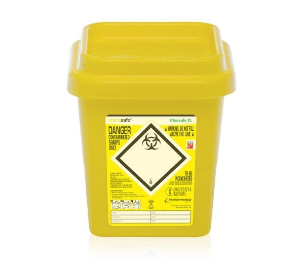 Clinisafe Sharp Safe Container 3LTR
