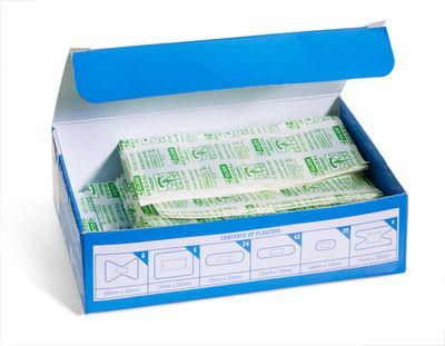 Click Medical Metal Detectable Plasters 100 Asstorded