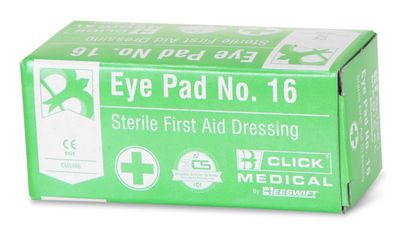Click Medical Eye Pad No 16 Boxed