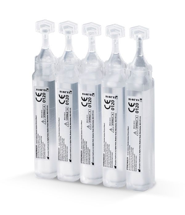 Click Medical Eyewash Pods Pack 25 X 20ML