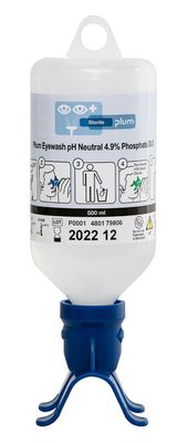 Plum Safety Eyewash 500ML pH N 4.9 Phosphate Duo