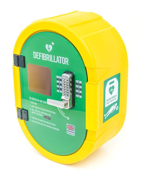 Defibsafe 2 External Cabinet with Code Lock