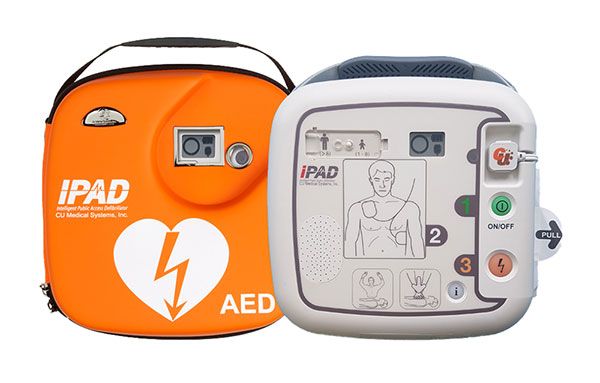 CU Medical iPad SP1 Semi Automatic Defibrillator with Carry Case