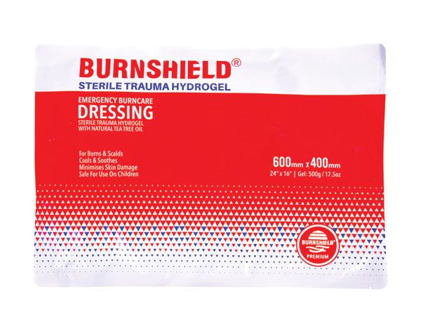 Burnshield Sterile Trauma Hydrogel Dressing 600MM x 400MM