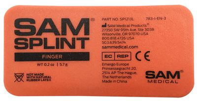 SAM Splint Finger 9.5 x 4.6CM