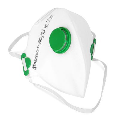 Beeswift Fold Flat P3 Valved Mask