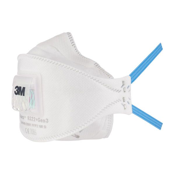 3M 9322+GEN3 Aura FFP2V Mask