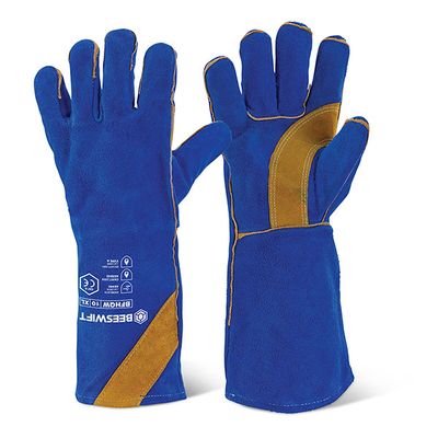 Beeswift Cat2 High Quality Welders Gauntlet Gloves 16&quot;