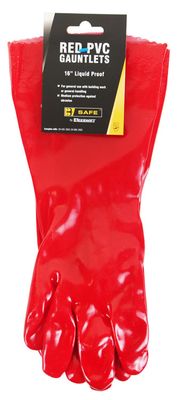PVC GAUNTLET 16&quot;