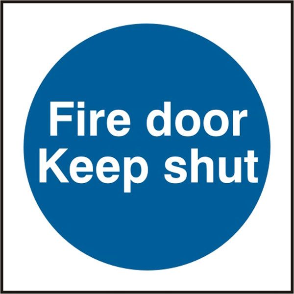 FIRE DOOR KEEP SHUT SIGN FIRE DOOR KEEP SHUT SIGN