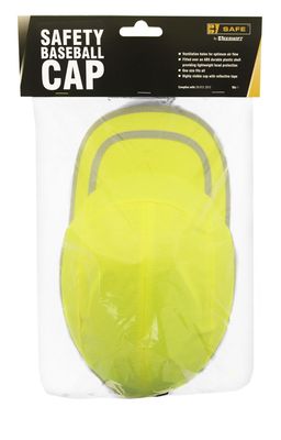 SAFETY BASEBALL CAP SATURN YELLOW