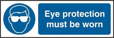 EYE PROTECTION RIGID PVC SIGN