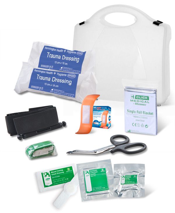 Click Medical Critical Injury Box - High Risk BS8599-1:2019