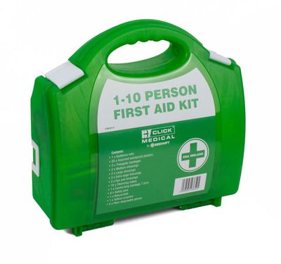 Click Medical 1-10 HSA Irish First Aid Kit with Burn Dressings
