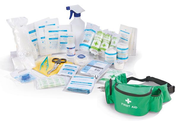 Click Medical Personal Sports First Aid Kit in Bumbag