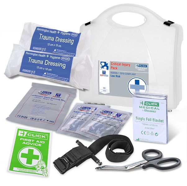 Click Medical Critical Injury Box - Medium Risk BS8599-1:2019