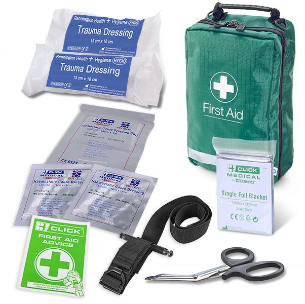 Click Medical Critical Injury Bag - Medium Risk BS8599-1:2019
