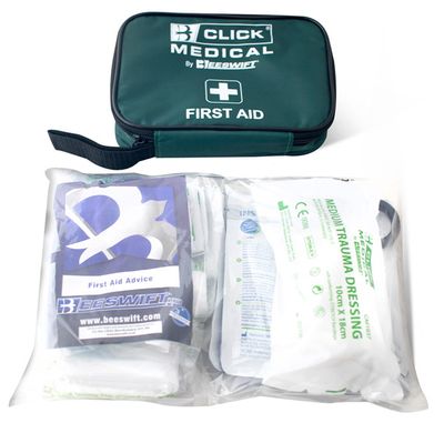 Click Medical BS8599-2 Travel First Aid Kit in Bag
