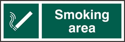 Smoking Area Signs