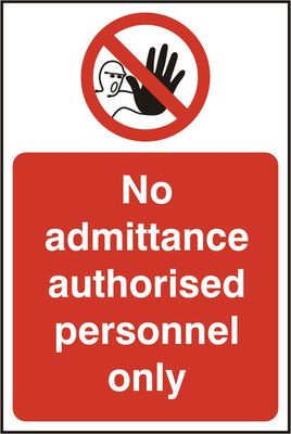 Prohibition Signs