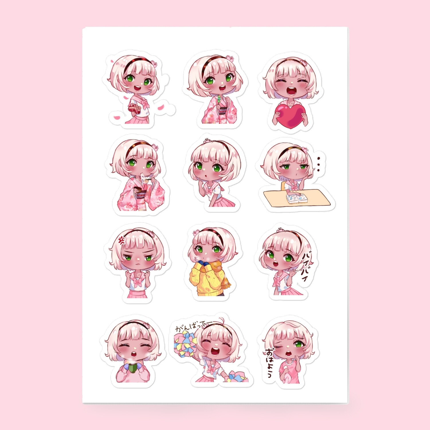 Ava Sticker sheet