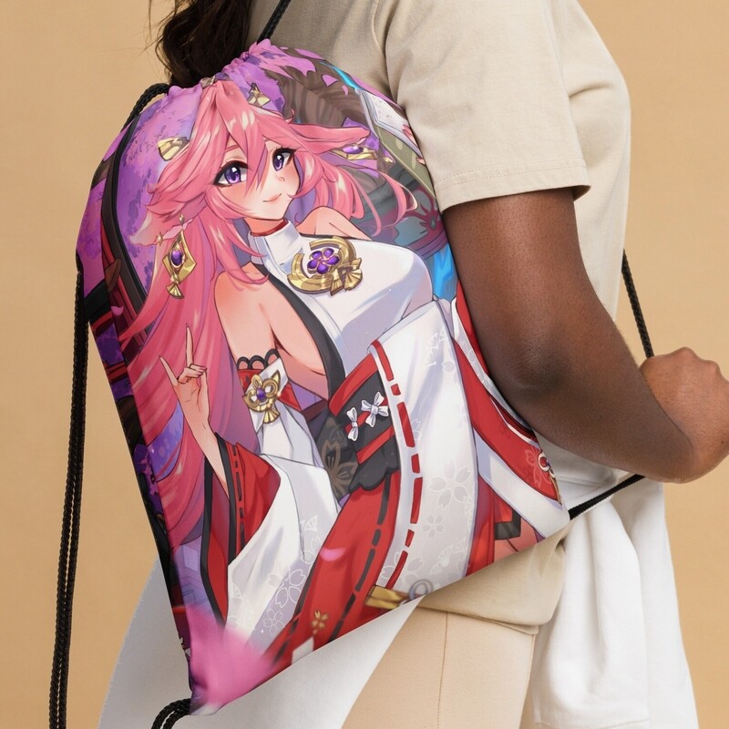 Yae Miko | Genshin Impact | Drawstring bag