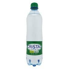 AGUA CRISTAL CON GAS 600ML