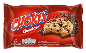Galletas chokis chocolate x6uni
